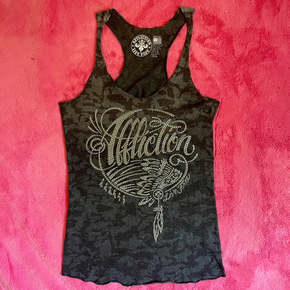 Affliction “Live Free” Tank Top